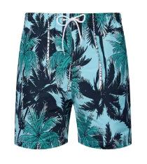2025 Hawaiian Beach Shorts, Men s 3D Coconut Tree Print, Surf Pants Shorts S