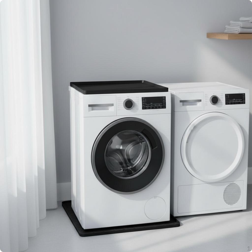 Washer and Dryer Top Protector Mat Easy to Clean