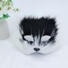[Fox Face Mask for Cosplay] 1pc Furry Fox Face Mask, Women'S Cosplay Costume Accessory, No Power Required, Plastic, for Masquerade