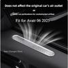 For Avatr 06 2025 Car Door Vents Titanium Alloy Protective Covers Interior Upgraded Parts
