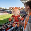 Mascot Plush Stuffed Animal, Football Plush Doll, Soft Collectible Toy for Fans, FIFA Memorabilia Plush for Display Gifting And Cheering