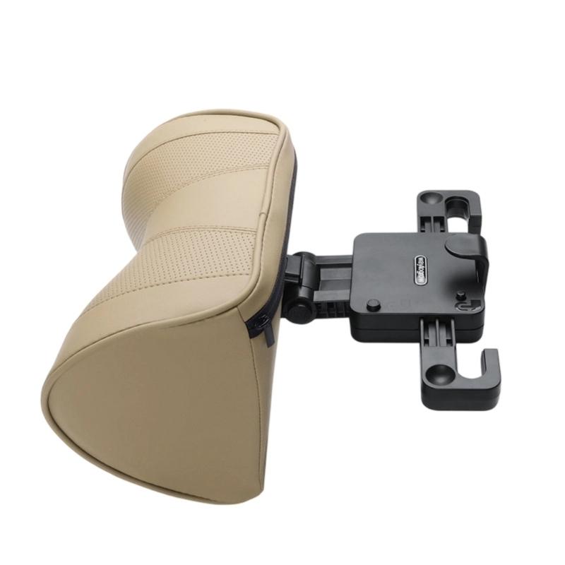 Universal Ergonomic U Shape Car Headrest With 180 Degree Adjustable Support For Long Drives Comfort Neck Support