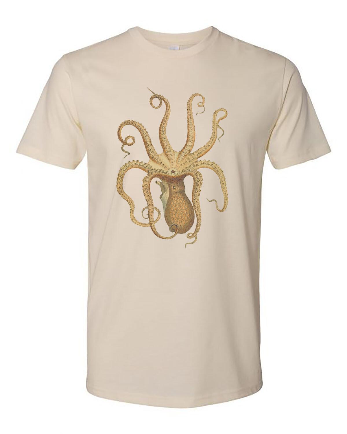 Cottage Cult Clothing Tee T Shirt 100% Cotton Goth Witch Occult Victorian Squid XXXL