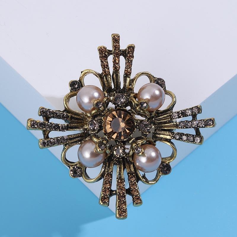 

Винтажный барочный жемчужный корсаж Tide креативная жемчужина брошь мужская и женская одинаковая элегантная булавка