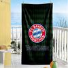Bayern Munich Personalized Name Beach Towel High Absorbency & Quick-Dry