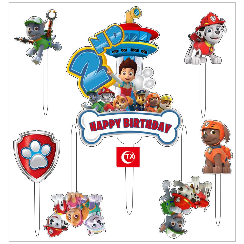 DIY Cake Toppers: Paw Patrol