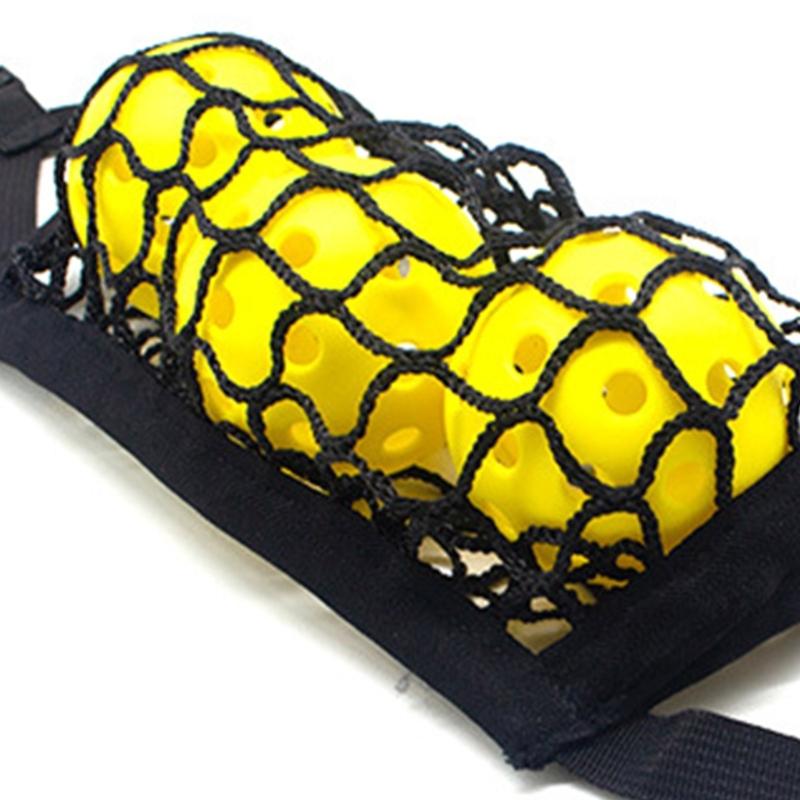 Netz Pickelball Tragetasche Pickelball Schläger Befestigungsträger Pickelball Ballhalter mit Clip Pickelball Zubehör