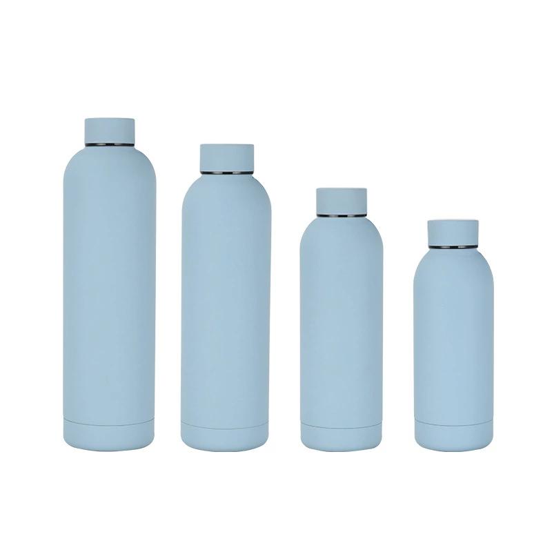American Small-Mouth Double-Layer Stainless Steel Vacuum Flask Large Capacity Outdoor Portable Sports Water Cup