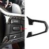 2Pcs Carbon Fiber Steering Wheel Button Trim Cover Decals Car Styling For BMW New X3 X4 G01 G02 G08 2018-2022 Car