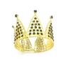 Children's Birthday Crown Tiara Baroque Alloy Ornament Full Circle Crown Cake Decoration