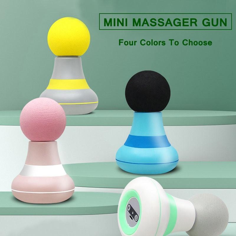 Mini massage gun for muscle relaxation and fascia release, suitable for home use, Portable and silent with vibration massage