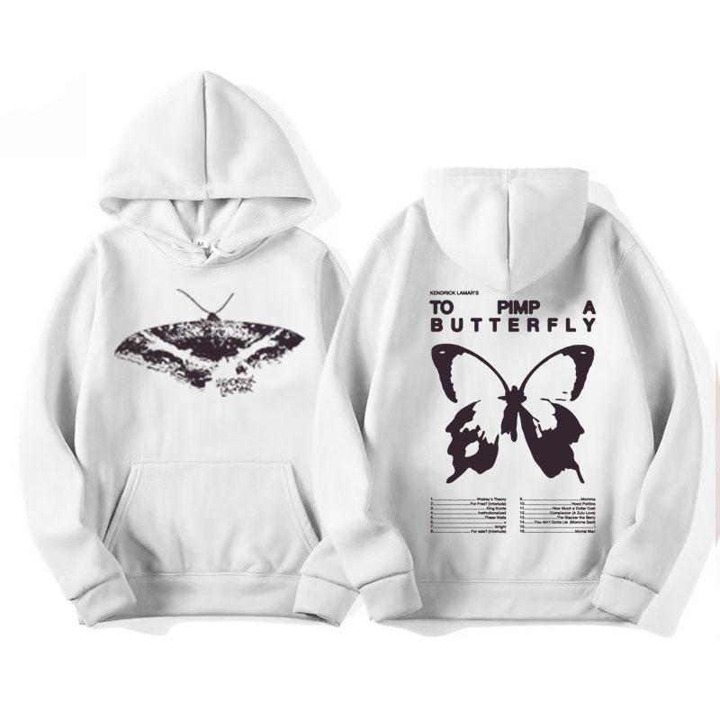 Kendrick Lamar Album To Pimp A Butterfly Tracklist Hoodie Men graphic Hoodie Aesthetic Long-sleeved sweatshirt