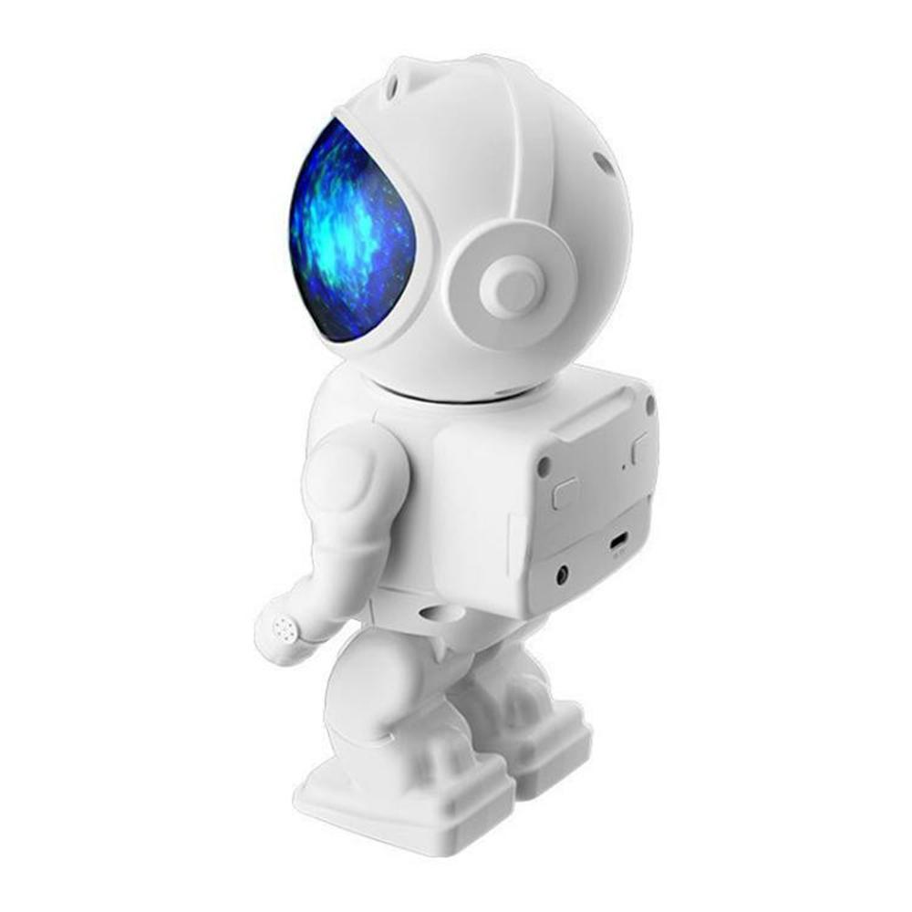 Astronaut Starry Sky Projector Night Light Bluetooth-Compatible Space Galaxy Nebula Lamp with Remote Control