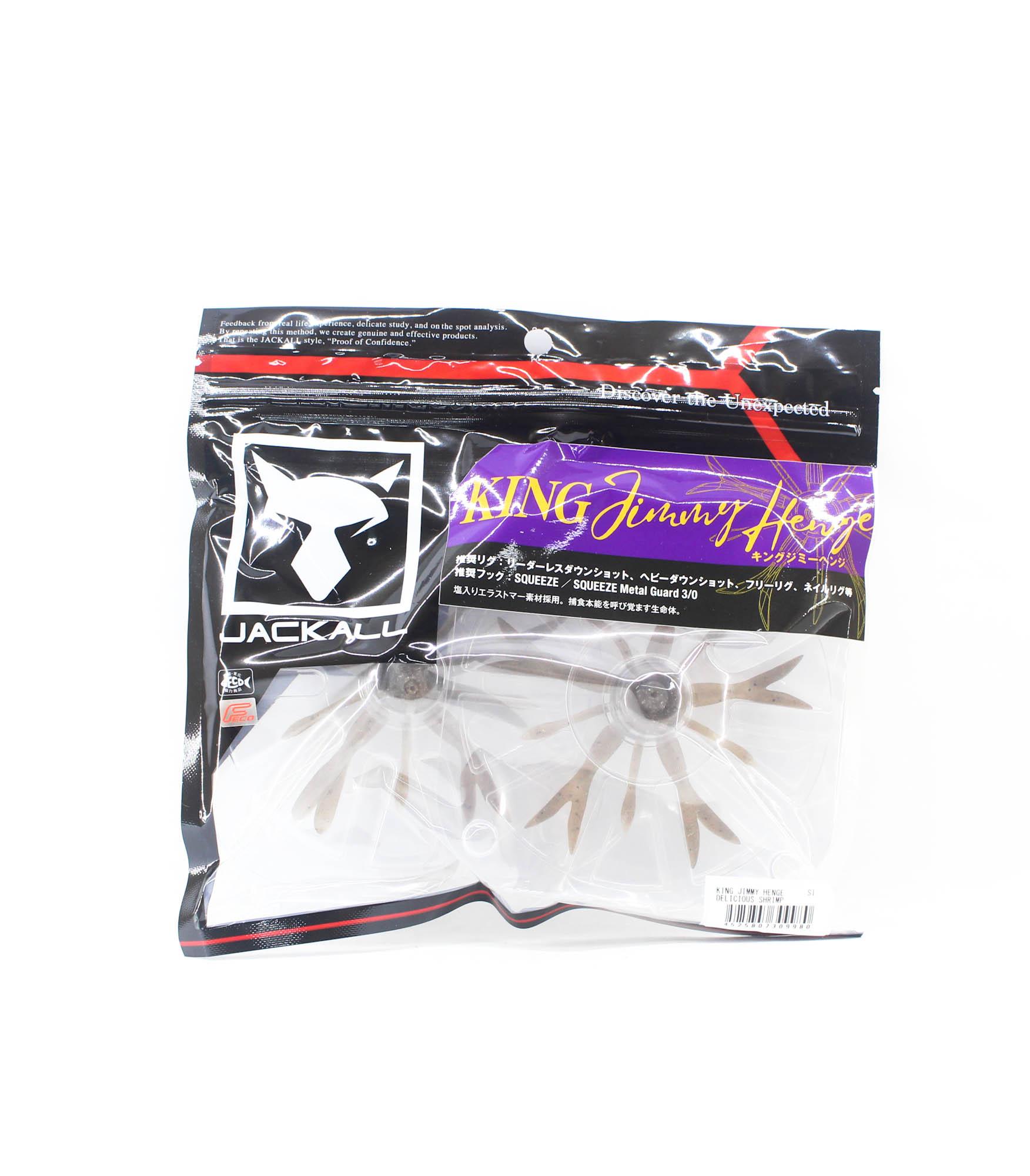 Jackall Soft Lure Jimmy Henge King Delicious Shrimp (9980)