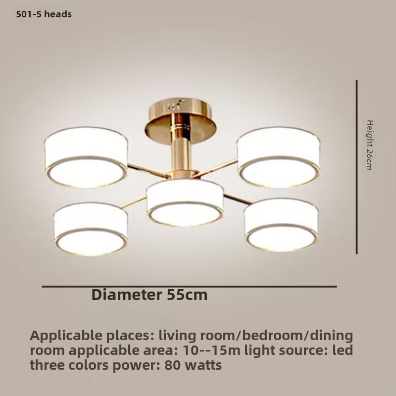 

Подвесной светильник для гостиной Простой креативный светильник для спальни Подвесной светильник для столовой Diameter -5 headlight золотой