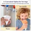 Good-200 Count 4.5 OZ Snow Cone Cups Ideal For Water, Ice Cream, Shaved Ice - Perfect For Parties, Gyms