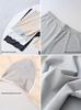 Women's Ice Silk Seamless Safety Shorts, Summer, Cotton Crotch, Anti-Exposure, Non-Rolling Hem, Thin, Plus Size