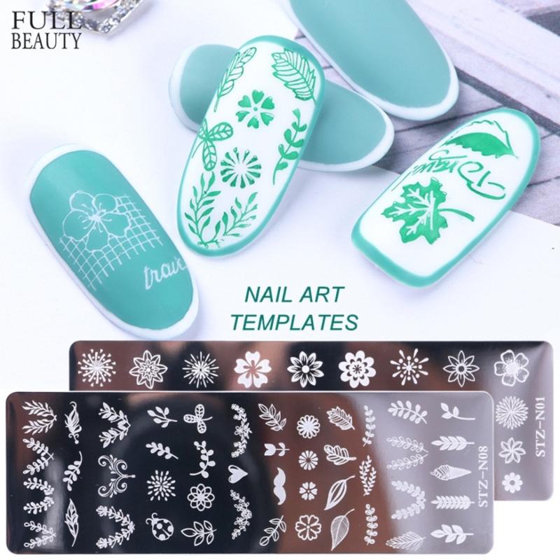 Nail Stamping Plate Animal Flower Nail-Image Stamp Plate Manicure Stencil Tool