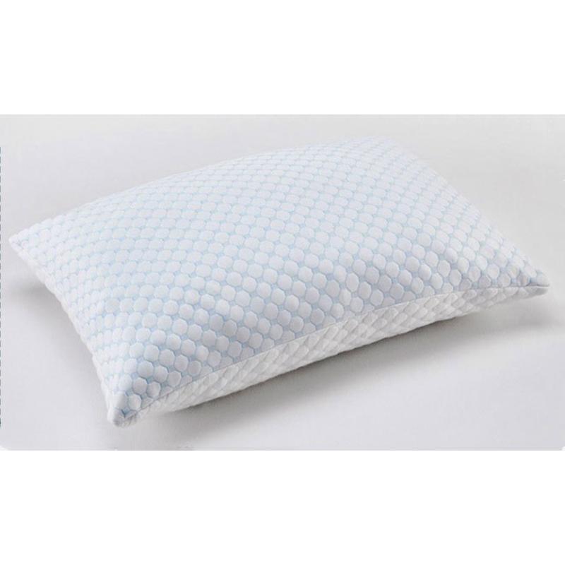 1pc Summer Cooling Pillow,Ice Silky and Bamboo Fiber AB Side Face,Shredded Memory Foam Home Hotel Sleeping Pillows 51*76/51*92cm