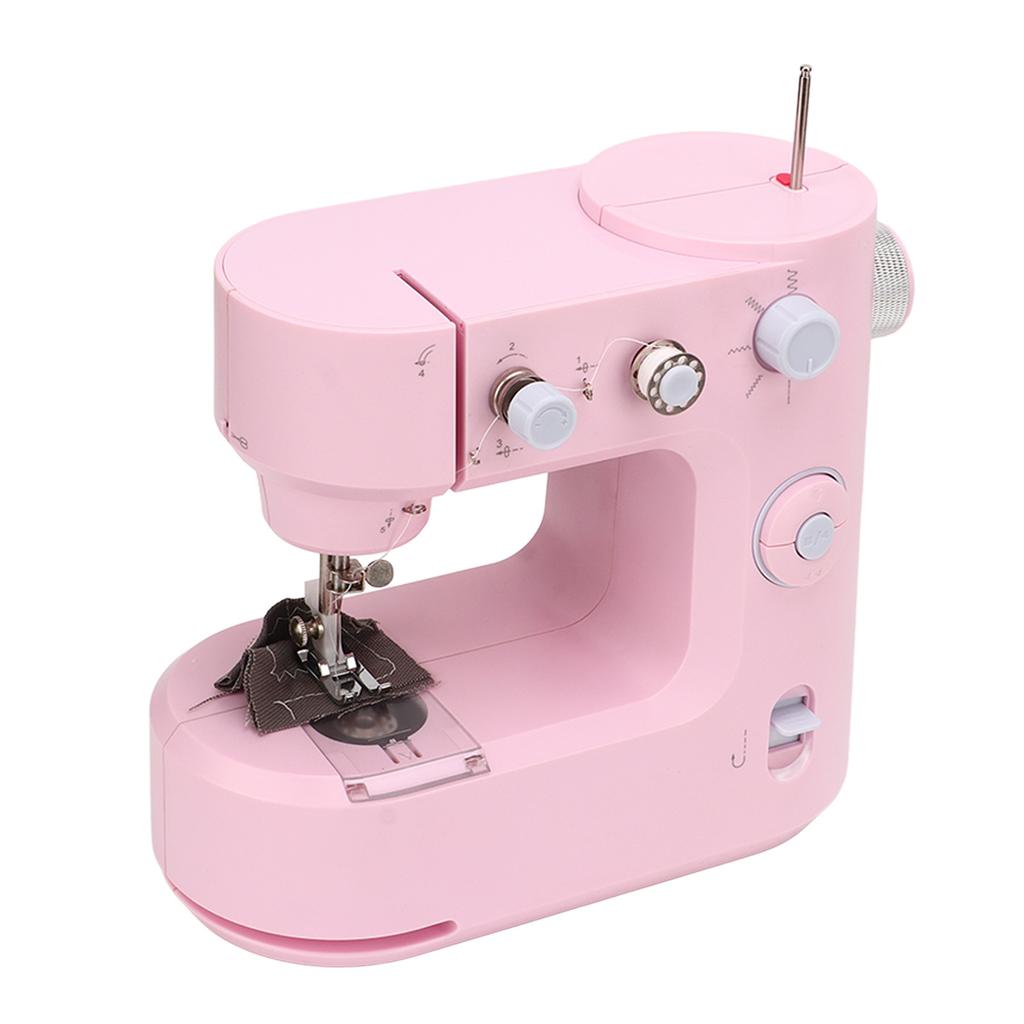 Sewing Machine 5 Stitch Portable Small Overlock Multifunctional Home Sewing Machine for Family
