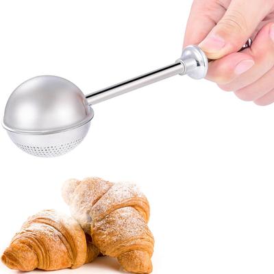 Backmehl-Sieb Edelstahl Puderzucker-Spender Shaker Gewürz Tee Filter Sieb für