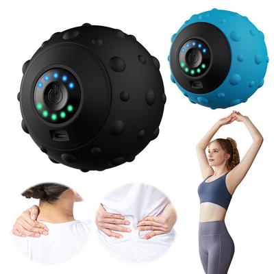 Elektrischer Massageball zur Triggerpunkt- und Faszienbehandlung, USB-aufladbar, 5-stufiges Fingertraining zur Stresslinderung