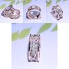 Exquisite Women Classics Fashion Flower Plating Zircon Wedding Ring With Timeless Appeal