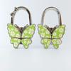 Durable Foldable Butterfly Handbag Hook Portable Creative Purse Holder Chrysanthemum Flowers Purse Hanger for Table