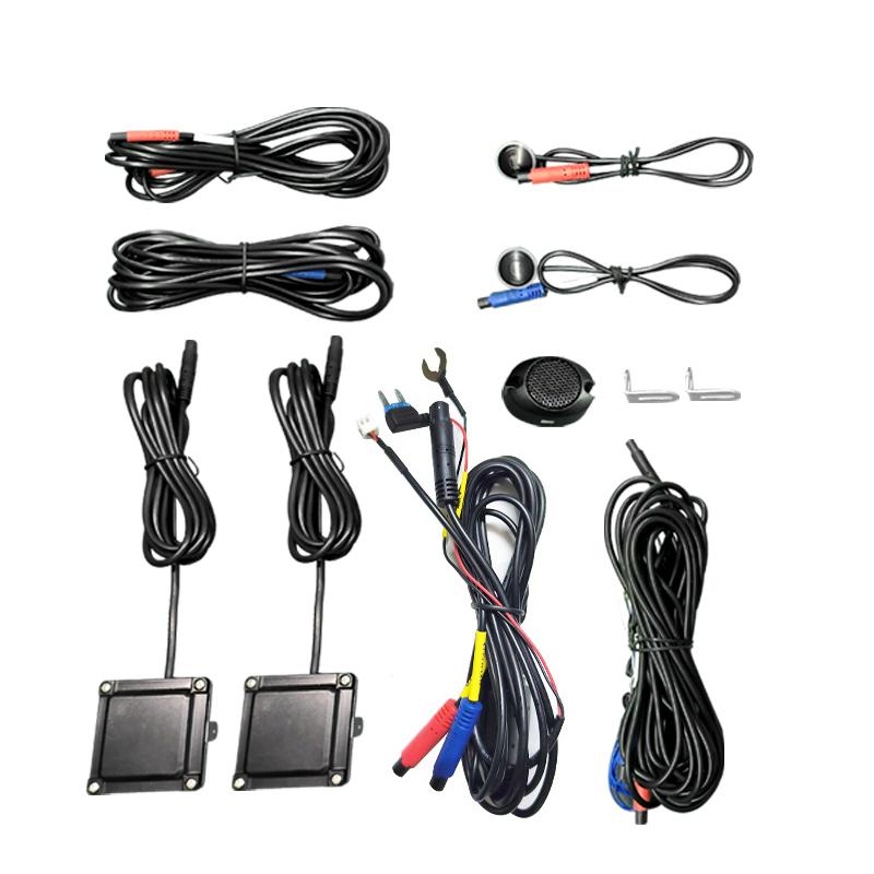 Car bsd blind spot monitoring system 24GHz microwave radar blind spot detection system bsm blind area lane change assistance 24G monochrome  D4