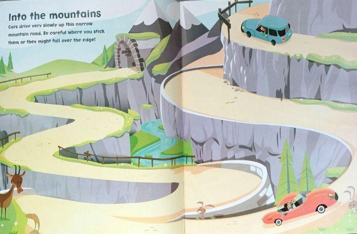 [USED] Usborne Sticker Book