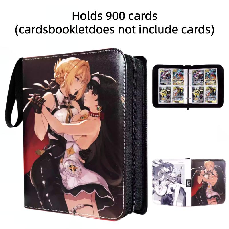 400pcs/900pcs Zenless Zone Zero Card Album Book Folder Anime Collections Zipper Cards Binder Holder Toy Gift