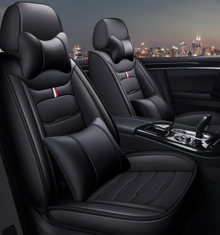 Universal Car Seat Cover - Four Seasons, Full Surround, New Leather Design