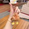 Duck Rabbit Penguin Bear Plush Animal Keychain Backpack Pendant Gift Decoration
