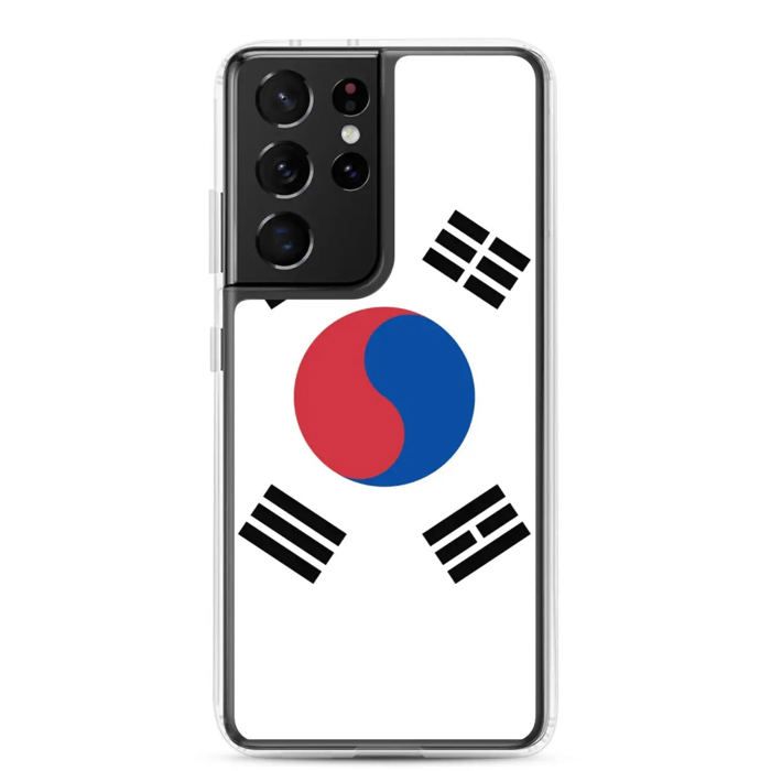 Coque Téléphone Drapeau Corée du Sud - Samsung Galaxy S21