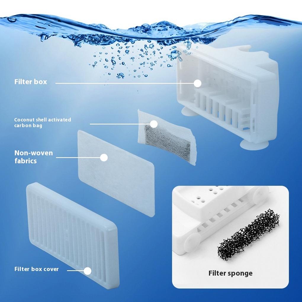 Swan Water Pet Drinking Fountain Filter For Clean And Fresh Water Neutral Filter Cotton