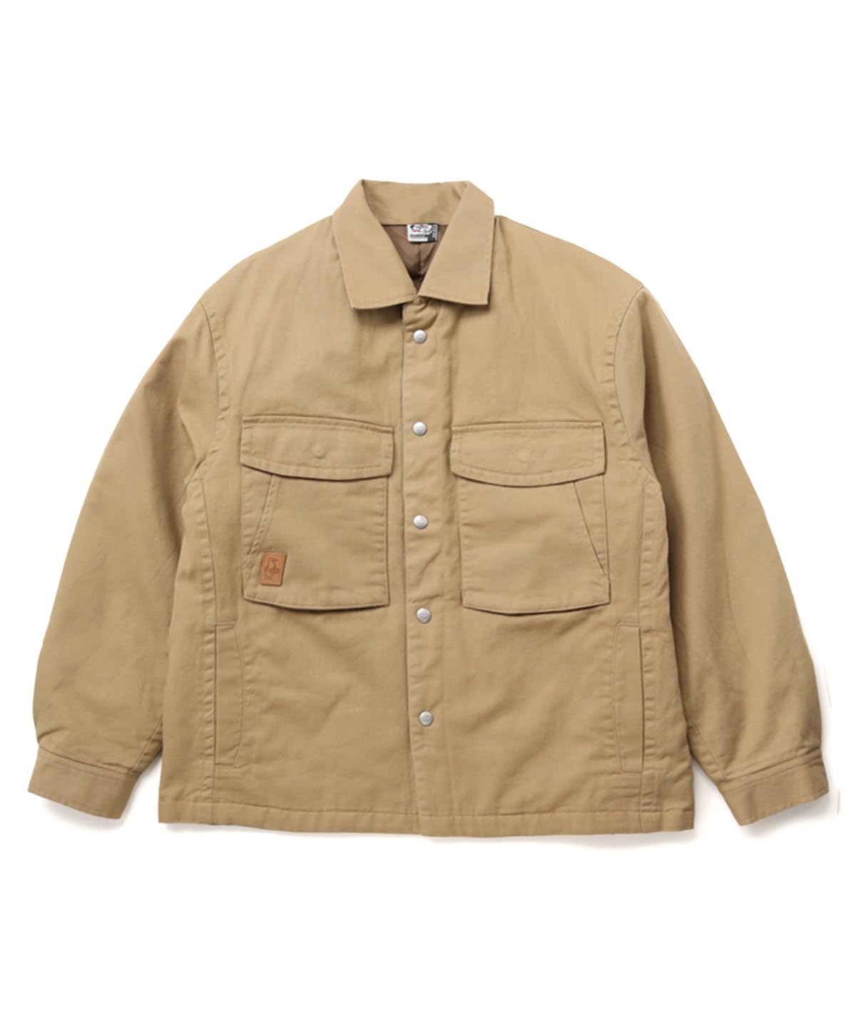 

Chums Beaver Утепленный короткий комбинезон, куртка среднего размера для женщин, бежевый, бежевый