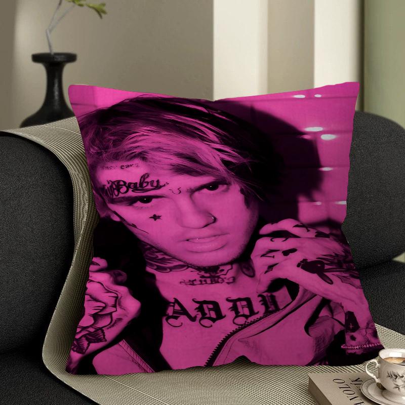 Lil Peep Pillow Gift Home Office Decoration Pillow Bedroom Sofa Car Cushion CoverPillow Case
