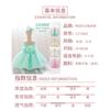 Baby Girls Princess Dress 3D Flower Formal Gown Piano Performance Wedding Party