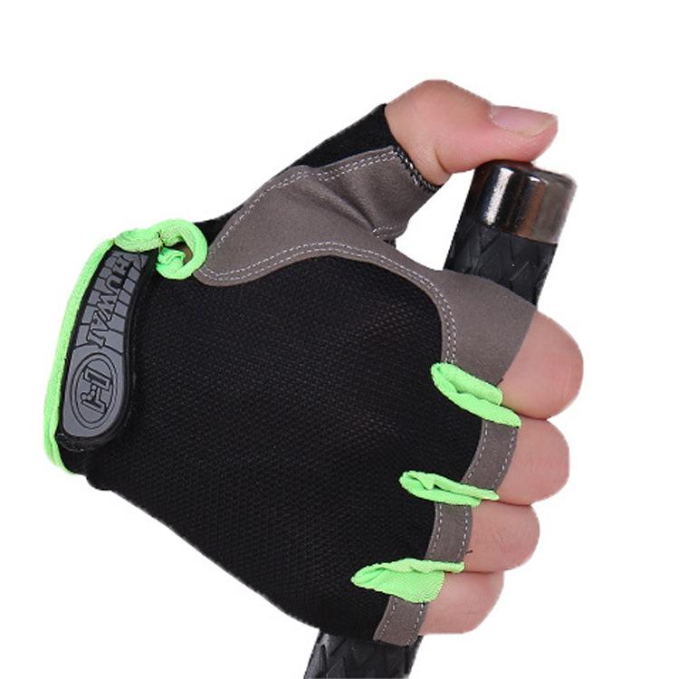 Summer Half finger Gloves for Men and Women Sun Protection  Non slip Breathable Mountaineering Outdoor Sports Fitness Bicycle Cycling Gloves