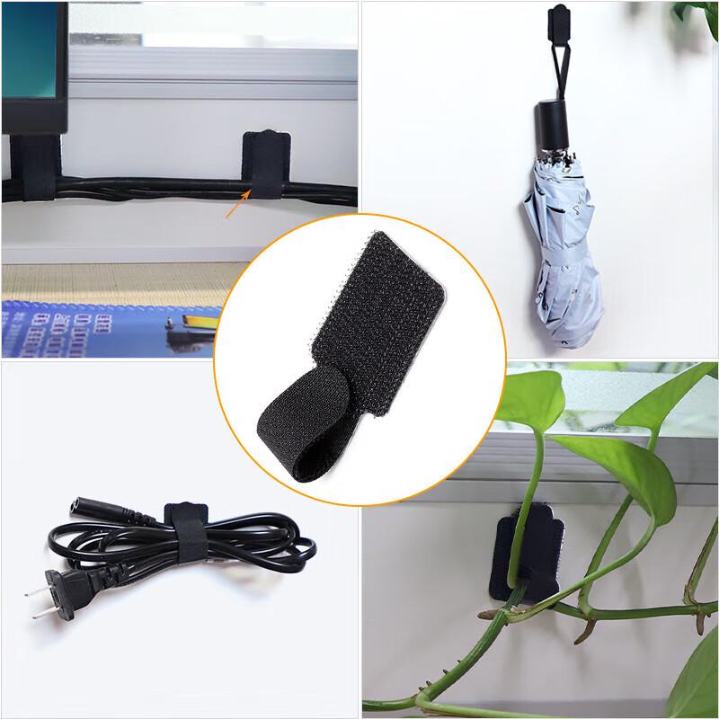 HAISIDIKE HKT-81 Self-Adhesive Cable Organizer Straps
