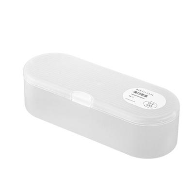 Multi-functional Plastic Storage Box Transparent Stackable Pen Box Large-capacity Pencil Case Students