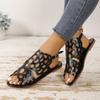 Summer Butterfly-shaped Open-toe Flat Sandals for Women Single-strand Toe Cover for Wearing Outside Beach-style Women's Flip-flops