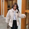 Down Cotton Jacket Female Winter Students Short Paragraph Bread Clothes Cotton Jacket Loose Cotton Coat Coat