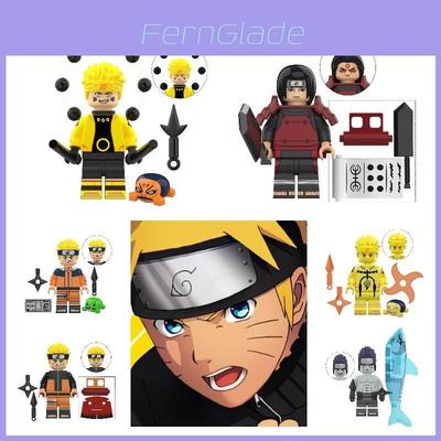 Kdl806 Naruto Anime Ninjutsu Klocki Zabawka Plastik ABS DIY Typ Eksportowy