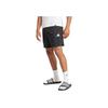 Adidas Essentials Small Logo Chelsea Shorts Black/White Men Streetwear JF1117