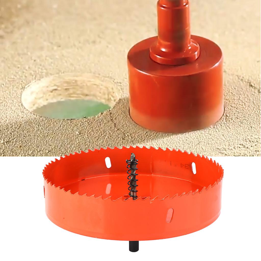 M42 Bimetalová děrovací pila Děrovací pilový kotouč Vrtací bit pro plech Dřevo Plast(160 mm)