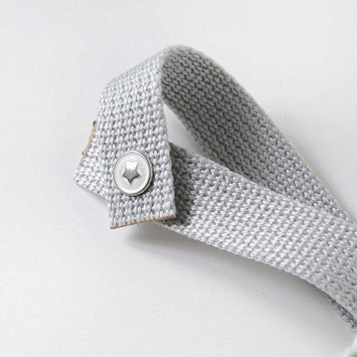 10mois Flauschiger Mull (6-lagiger Mull) mini me Babyspielzeug, Grau, 21251032