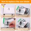 Mini Electric Table Saw 7 Speed Adjustable Small Household DIY Cutting Machine Bench Saw for Cutting Pcb Acrylic Wood