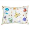 MORIPiLO Pokemon Pikachu and Wacka Cotton Includes Plush Character Morishita Pillows Children's Pillow, Low-Profile, Mouse, Yellow, Approx. 28x39cm,