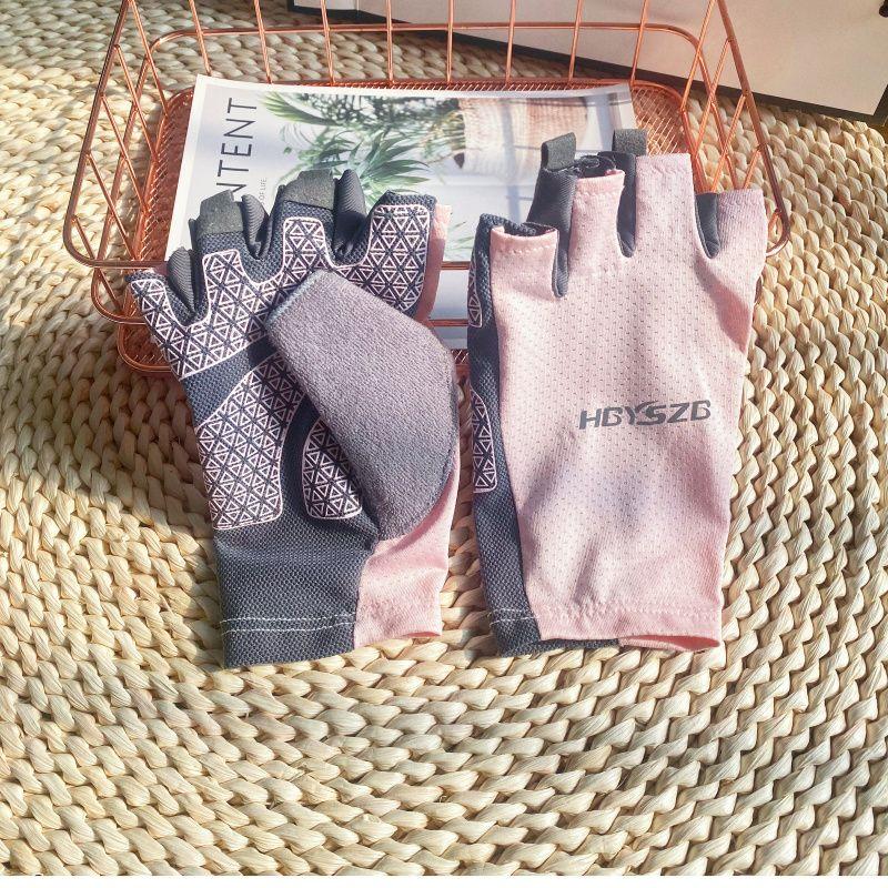 

Фитнес Спорт Перчатки без пальцев Быстросохнущие Велосипедные Женские Тонкие Дышащие Сетчатые Нескользящие Мужские Уличные Велоспорт Йога Горизонтальная перекладина Pink L